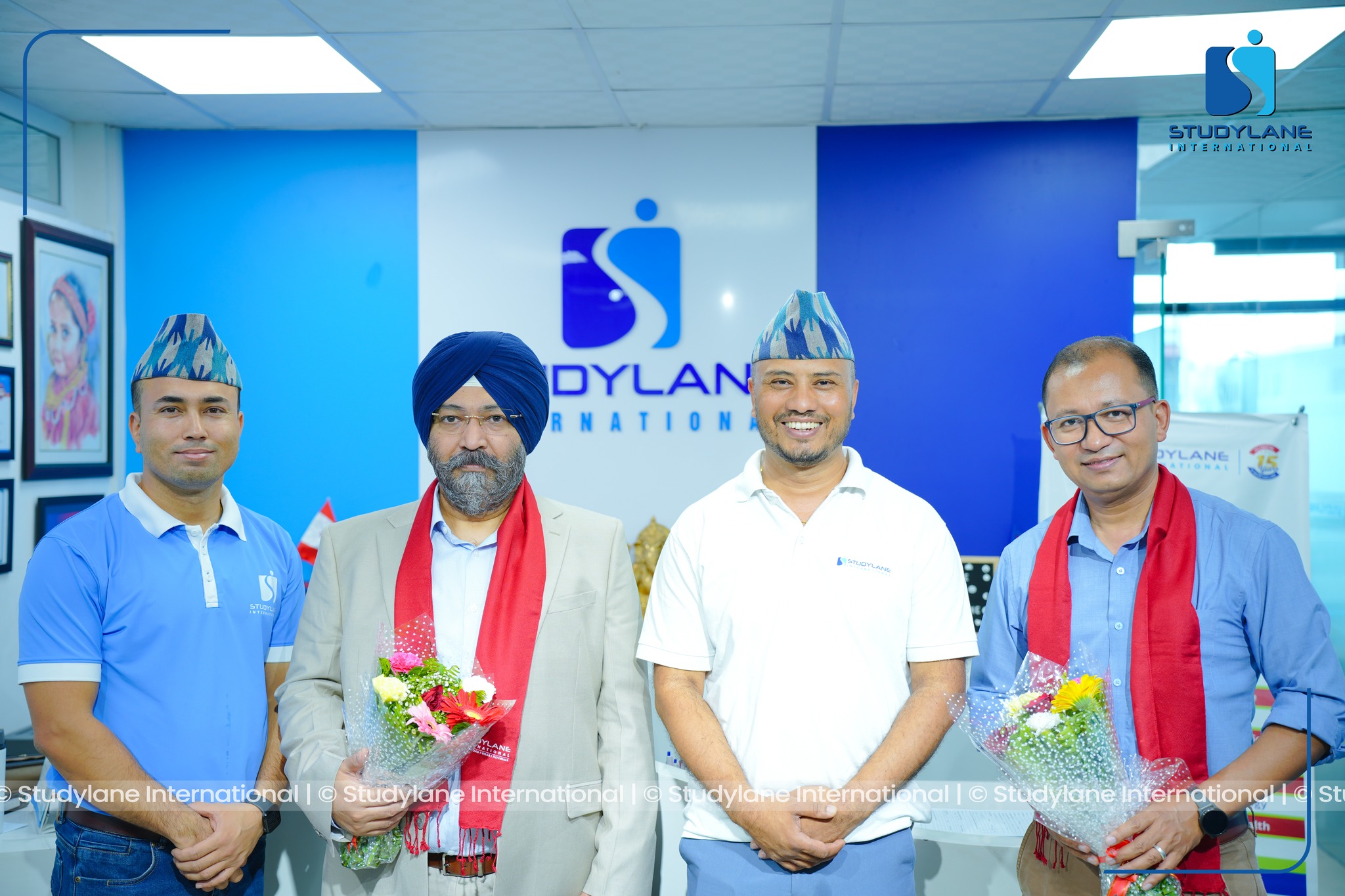 Thankyou for your visit to Studylane International Nepal, Prof. Rabin Tuladhar and Mr. Gurbir Singh from CQ University Australia